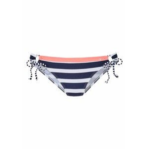 KangaROOS Bikini nadrágok  tengerészkék / neon-rózsaszín / fehér