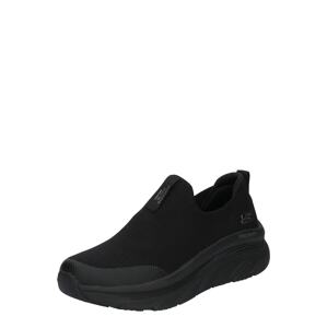 SKECHERS Belebújós cipők 'D LUX WALKER - QUICK UPGRADE'  fekete