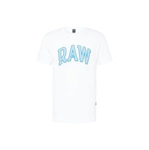 G-Star RAW Póló 'University'  kék / fehér