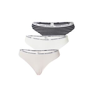 Tommy Hilfiger Underwear Slip  pasztell-rózsaszín / fekete / fehér
