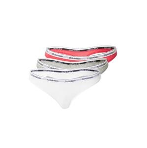 Calvin Klein Underwear String bugyik  szürke / rózsa / fehér