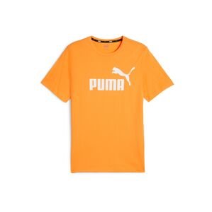 PUMA Póló 'Essential'  narancs / fehér