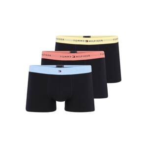 Tommy Hilfiger Underwear Boxeralsók 'Essential'  világoskék / pasztellsárga / pasztellpiros / fekete