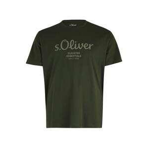 s.Oliver Red Label Big & Tall Póló  menta / sötétzöld