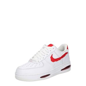 Nike Sportswear Rövid szárú sportcipők 'AIR FORCE 1 LOW EVO'  piros / fehér