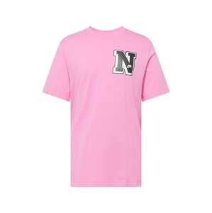 Nike Sportswear Póló 'CLUB'  rózsaszín / fekete / fehér