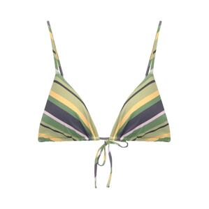 Pull&Bear Bikini felső 'PACIFIC'  galambkék / sárga / zöld / orgona