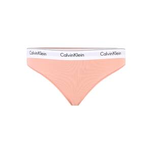Calvin Klein Underwear Plus String bugyik  rózsaszín / fekete / piszkosfehér