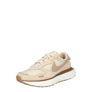 Nike Sportswear Rövid szárú sportcipők 'PHOENIX WAFFLE'  krém / teveszín / homok / ezüstszürke