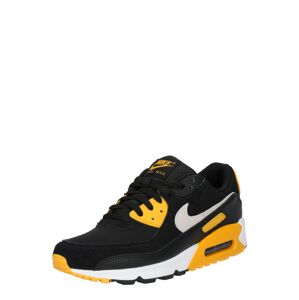 Nike Sportswear Rövid szárú sportcipők 'AIR MAX 90'  sárga / fekete / fehér