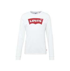 LEVI'S ® Póló 'LS Graphic Tee T2'  piros / fehér