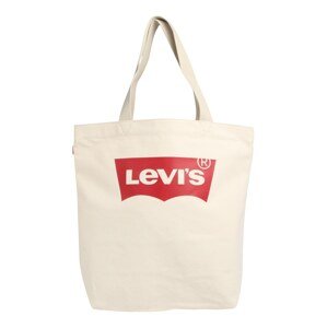 LEVI'S Shopper táska  ekrü / piros