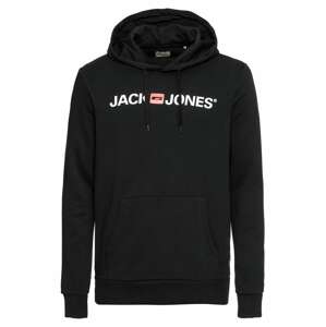JACK & JONES Tréning póló  világospiros / fekete / fehér