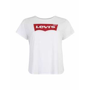 Levi's® Plus Póló 'The Perfect Tee '  piros / fehér