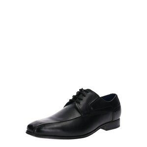 bugatti Fűzős cipő 'Mattia'  fekete