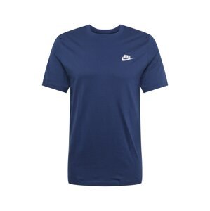 Nike Sportswear Póló 'Club'  tengerészkék / fehér