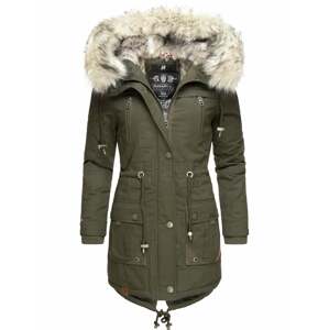 NAVAHOO Téli parka 'Honigfee'  khaki