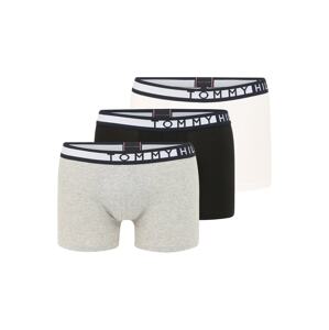 Tommy Hilfiger Underwear Boxeralsók  szürke / fekete / fehér