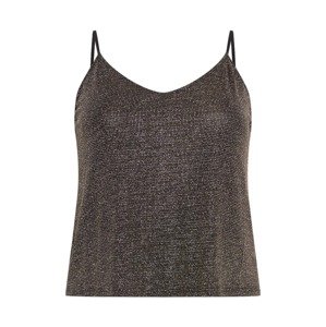 ABOUT YOU Curvy Top 'Celia'  fekete / ezüst