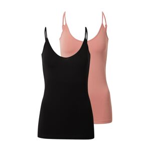 VERO MODA Top  fáradt rózsaszín / fekete