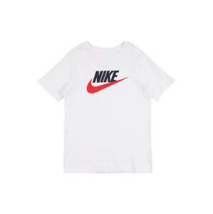 Nike Sportswear Póló 'Futura'  világospiros / fekete / fehér
