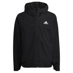 ADIDAS PERFORMANCE Kültéri kabátok  fekete / fehér