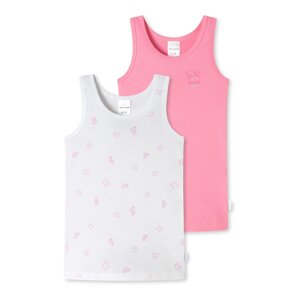 SCHIESSER Trikó és alsó póló  rózsaszín / fehér