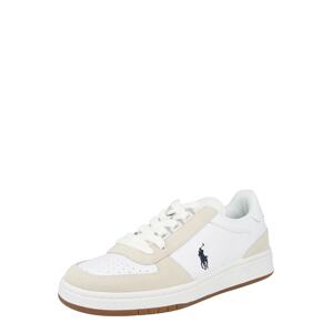 Polo Ralph Lauren Rövid szárú sportcipők  bézs / tengerészkék / fehér