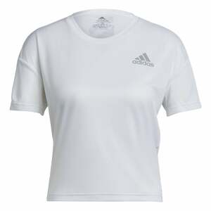 ADIDAS SPORTSWEAR Funkcionális felső  ezüstszürke / fehér