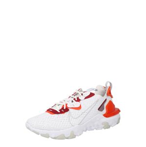 Nike Sportswear Rövid szárú sportcipők 'REACT VISION'  narancs / sötétvörös / fehér