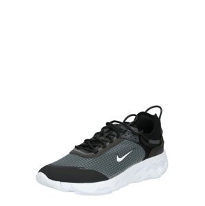 Nike Sportswear Rövid szárú sportcipők 'React Live'  sötétszürke / fekete / fehér