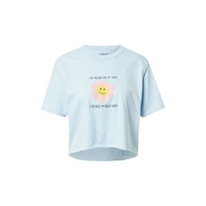 Daisy Street Póló 'TYLER'  világoskék / sárga / világos-rózsaszín / fekete
