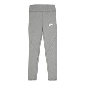 Nike Sportswear Leggings  szürke / fehér