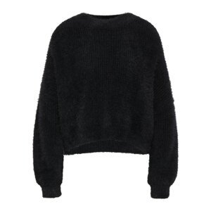 faina Oversize pulóver  fekete