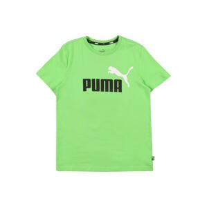 PUMA Funkcionális felső  citromzöld / fekete / fehér
