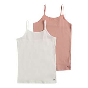 Tommy Hilfiger Underwear Top  fáradt rózsaszín / fehér