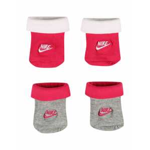 Nike Sportswear Zokni 'FUTURA'  szürke / rózsaszín / fehér
