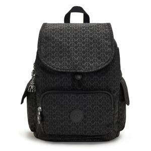 KIPLING Hátizsák 'City Pack'  sötét barna / piszkosfehér