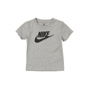 Nike Sportswear Póló 'FUTURA'  szürke melír / fekete