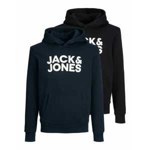 Jack & Jones Junior Tréning póló  tengerészkék / fekete / fehér