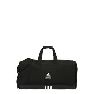 ADIDAS SPORTSWEAR Sporttáska '4athlts Duffel Large'  fekete / fehér