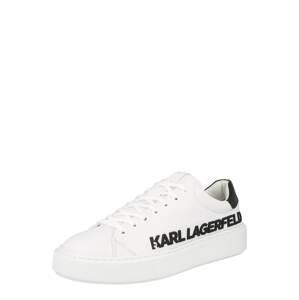 Karl Lagerfeld Rövid szárú sportcipők  fekete / fehér
