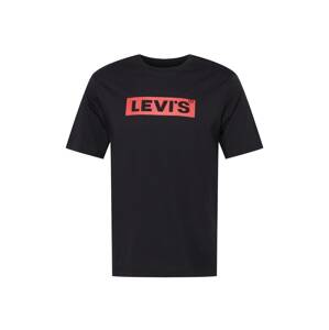 LEVI'S ® Póló  világospiros / fekete