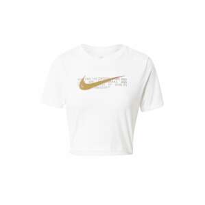 Nike Sportswear Póló  arany / fehér