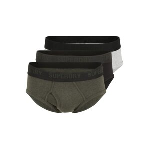 Superdry Slip  szürke / zöld / fekete