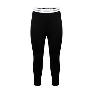 Calvin Klein Jeans Curve Leggings  fekete / fehér