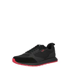 HUGO Rövid szárú sportcipők 'Icelin'  piros / fekete