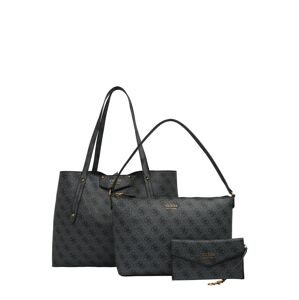 GUESS Shopper táska 'Brenton'  arany / sötétszürke / fekete