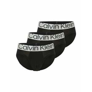 Calvin Klein Underwear Slip  fekete / ezüst