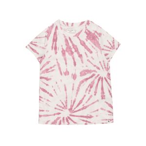 Abercrombie & Fitch Póló  rózsaszín / fehér